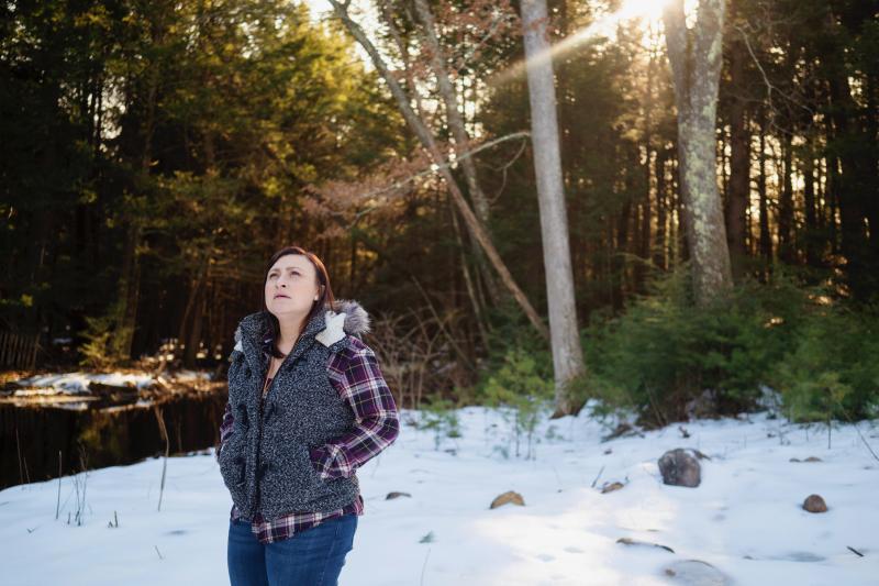 Jennifer Ford of Oakham, Mass., went through serious postpartum depression after her second pregnancy. She got help from her obstetrician after he connected with a statewide program that supports doctors. Jennifer Ford of Oakham, Mass., went through serious postpartum depression after her second pregnancy. She got help from her obstetrician after he connected with a statewide program that supports doctors.