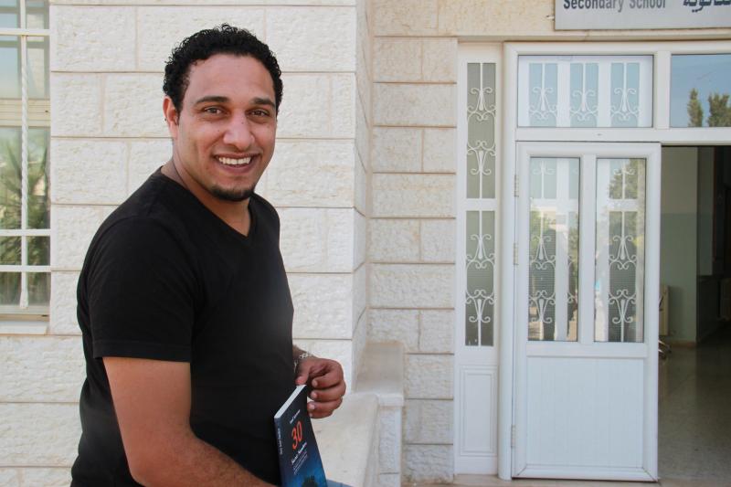 Palestinian Saed Karzoun, 31, is a motivational speaker who preaches positive thinking in the West Bank. He acknowledges it's a hard sell, with many Palestinians saying they are depressed about the present and pessimistic about the future. Palestinian Saed Karzoun, 31, is a motivational speaker who preaches positive thinking in the West Bank. He acknowledges it's a hard sell, with many Palestinians saying they are depressed about the present and pessimistic about the future.