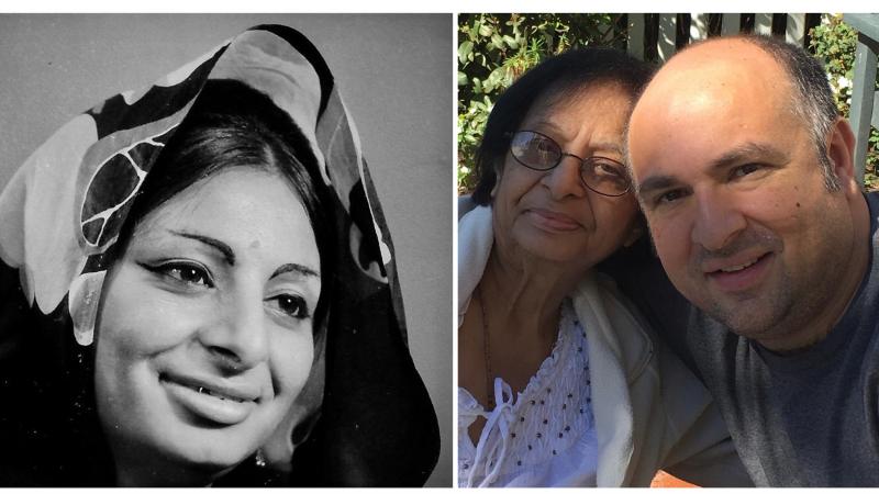 Thulja Hurkchand as a young woman and with her son Hitesh. She'd tell him, "Don't worry. It's going to be okay. I'm going to be okay." Yet in the face of the pandemic, he couldn't help but worry. Thulja Hurkchand as a young woman and with her son Hitesh. She'd tell him, "Don't worry. It's going to be okay. I'm going to be okay." Yet in the face of the pandemic, he couldn't help but worry.