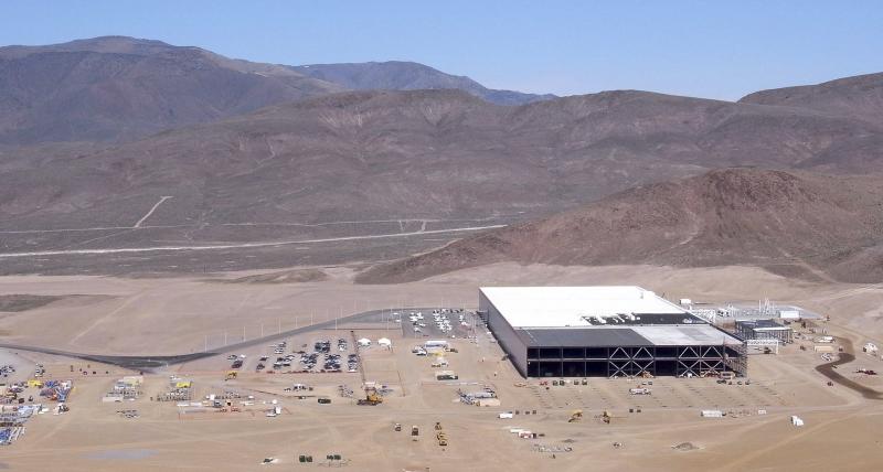 About 14 percent of the Gigafactory in Nevada has been built so far. At 5.8 million square feet, it will be a building with one of the biggest footprints in the world. About 14 percent of the Gigafactory in Nevada has been built so far. At 5.8 million square feet, it will be a building with one of the biggest footprints in the world.
