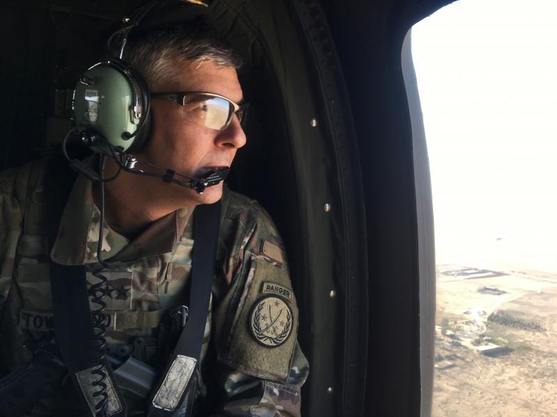 "Our Iraqi and Syrian partners are sacrificing not only for their own countries, but for the region and the rest of the world as well," says Lt. Gen. Stephen Townsend, the American commander as U.S. forces help Iraqi troops in Mosul. "Our Iraqi and Syrian partners are sacrificing not only for their own countries, but for the region and the rest of the world as well," says Lt. Gen. Stephen Townsend, the American commander as U.S. forces help Iraqi troops in Mosul.
