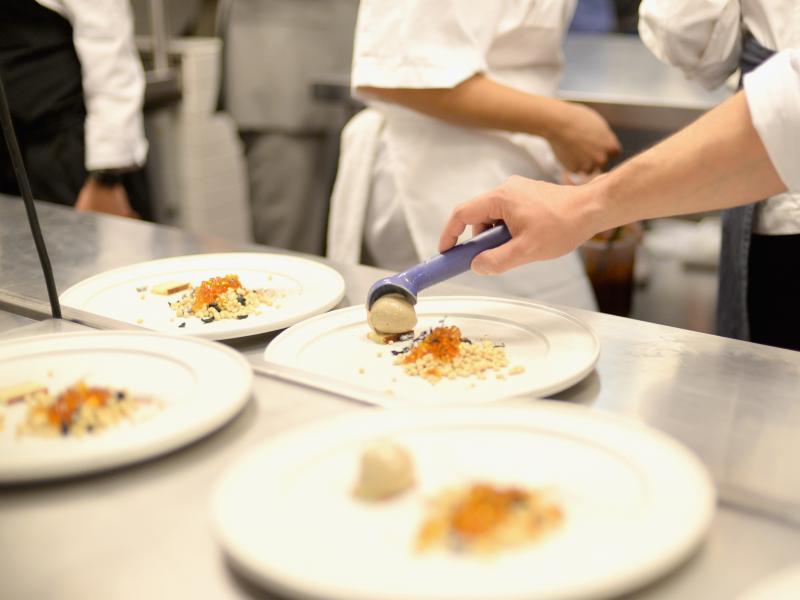 Chefs prepare food at Mexico's Dinner With Enrique Olvera And Jordi Roca during Food Network & Cooking Channel New York City Wine & Food Festival presented By FOOD & WINE at Cosme NYC on October 15, 2015 in New York City. Cosme is one of six U.S. honorees Chefs prepare food at Mexico's Dinner With Enrique Olvera And Jordi Roca during Food Network & Cooking Channel New York City Wine & Food Festival presented By FOOD & WINE at Cosme NYC on October 15, 2015 in New York City. Cosme is one of six U.S. honorees