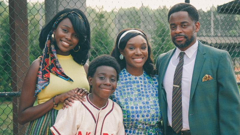 Laura Kariuki, Elisha Williams, Saycon Sengbloh and Dule Hill star as the Williams family. Laura Kariuki, Elisha Williams, Saycon Sengbloh and Dule Hill star as the Williams family.