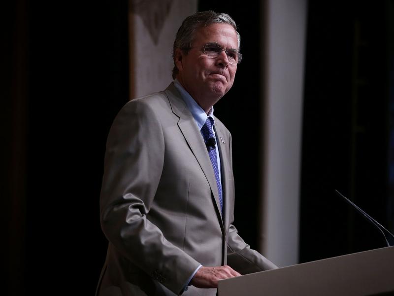 Republican presidential candidate Jeb Bush. Republican presidential candidate Jeb Bush.