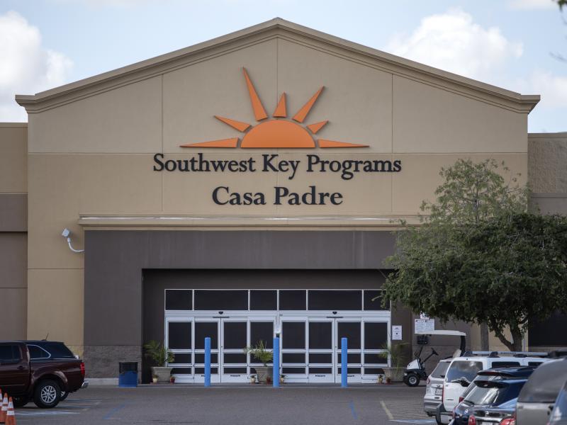 The Southwest Key-Casa Padre Facility in Brownsville, Texas, formerly a Walmart, is one of more than 150 federally contracted shelters for unaccompanied minors that will lose educational and legal programs as a result of the mandate by Health and Human Se The Southwest Key-Casa Padre Facility in Brownsville, Texas, formerly a Walmart, is one of more than 150 federally contracted shelters for unaccompanied minors that will lose educational and legal programs as a result of the mandate by Health and Human Se