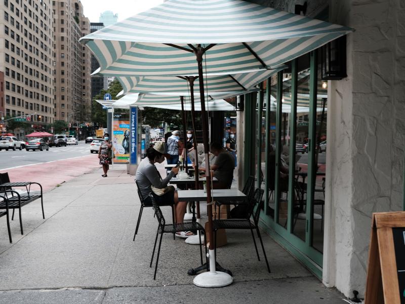 A CDC study of 314 adults who had been tested for the coronavirus found that the positive cases were twice as likely to have dined at a restaurant within a two-week period before they started showing symptoms. A CDC study of 314 adults who had been tested for the coronavirus found that the positive cases were twice as likely to have dined at a restaurant within a two-week period before they started showing symptoms.