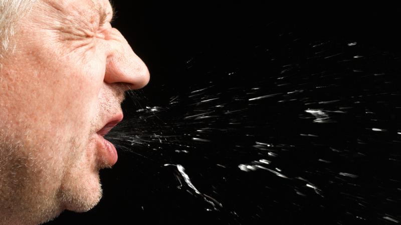 A sneeze can carry the coronavirus pathogen in droplets and in aerosols — and they could land on a surface, making it a fomite. A sneeze can carry the coronavirus pathogen in droplets and in aerosols — and they could land on a surface, making it a fomite.