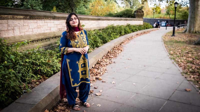 Gulalai Ismail, the Pakistani activist who fled the country after being threatened for taking a stand against sexual violence perpetrated by security forces. She was photographed in Brooklyn, where she is now seeking asylum. Gulalai Ismail, the Pakistani activist who fled the country after being threatened for taking a stand against sexual violence perpetrated by security forces. She was photographed in Brooklyn, where she is now seeking asylum.