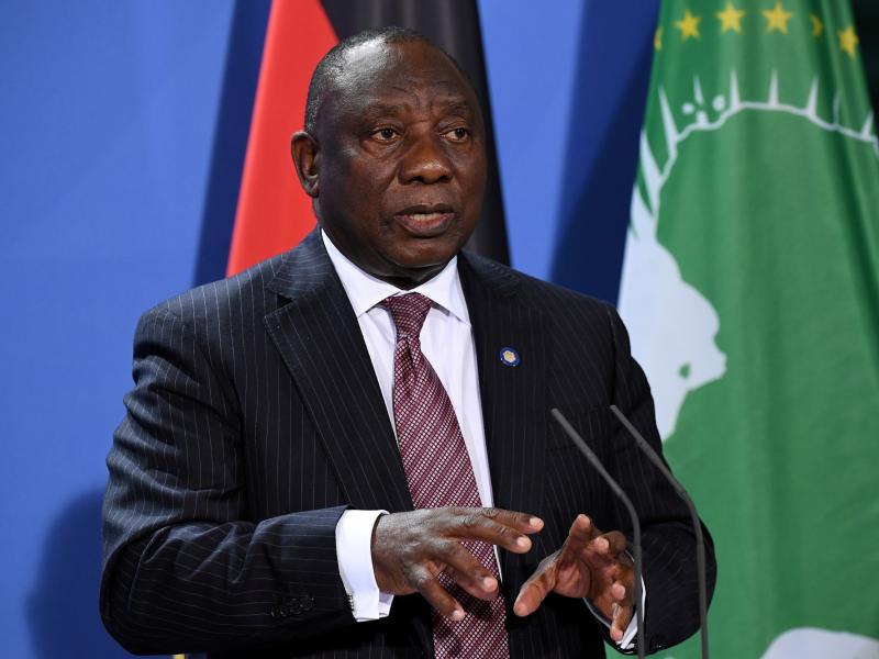 South African President Cyril Ramaphosa in August. He called on Western nations on Sunday to scrap travel restrictions placed on southern Africa to stem the spread of the omicron variant. "The prohibition of travel is not informed by science nor will it b South African President Cyril Ramaphosa in August. He called on Western nations on Sunday to scrap travel restrictions placed on southern Africa to stem the spread of the omicron variant. "The prohibition of travel is not informed by science nor will it b