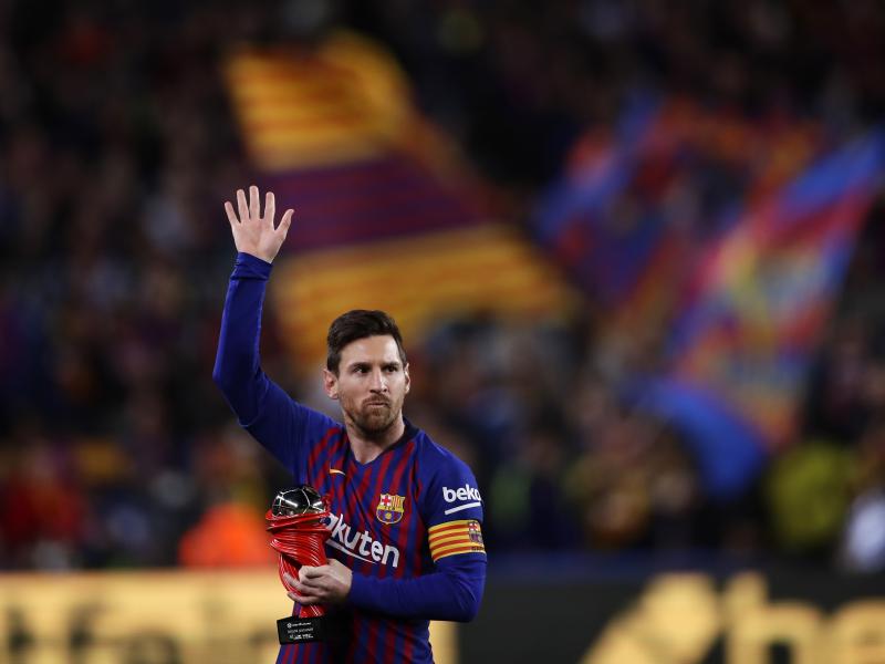 Lionel Messi waves at a Barcelona crowd in 2019. Barcelona says Lionel Messi will not stay with the club. Lionel Messi waves at a Barcelona crowd in 2019. Barcelona says Lionel Messi will not stay with the club.