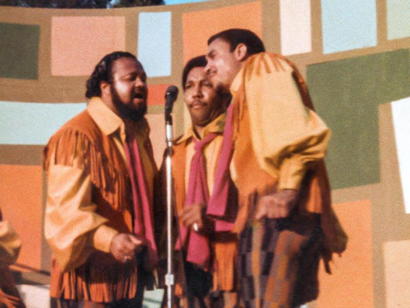 The 5th Dimension perform in Harlem's 'Summer of Soul' in Ahmir 'Questlove' Thompson's acclaimed new concert film. (Courtesy of Searchlight Pictures) The 5th Dimension perform in Harlem's 'Summer of Soul' in Ahmir 'Questlove' Thompson's acclaimed new concert film. (Courtesy of Searchlight Pictures)