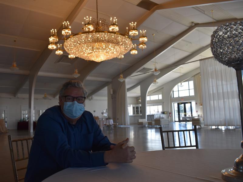 Paul DeLorenzo is general manager at Danversport, an event venue featuring a 10,000-square-foot ballroom with a 900-person capacity. He thought 2020 was going to be their best year ever until the pandemic forced him to close. DeLorenzo is hopeful capacity Paul DeLorenzo is general manager at Danversport, an event venue featuring a 10,000-square-foot ballroom with a 900-person capacity. He thought 2020 was going to be their best year ever until the pandemic forced him to close. DeLorenzo is hopeful capacity