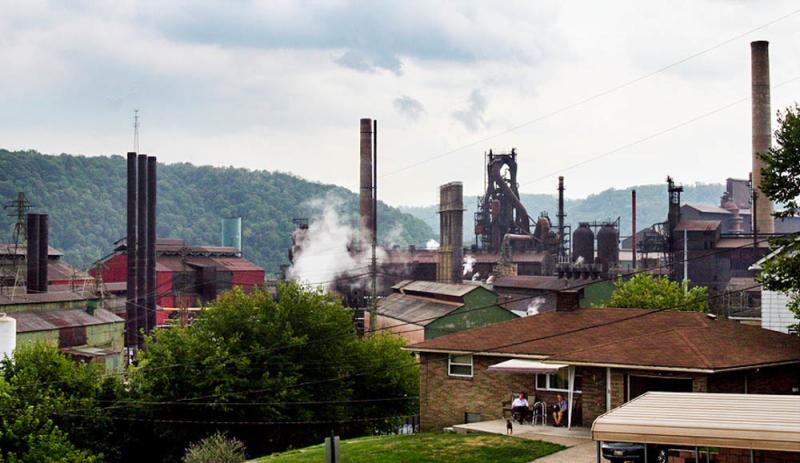 Coal and steel jobs were once plentiful in Steubenville, Ohio. Today, the local hospital is the top employer in the county. Coal and steel jobs were once plentiful in Steubenville, Ohio. Today, the local hospital is the top employer in the county.