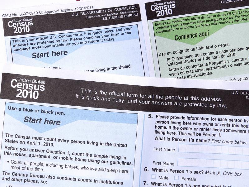 Copies of the 2010 Census forms are on display in Phoenix. The U.S. Census Bureau is no longer considering removing a question on sexual orientation from a marketing survey for the 2020 Census. Copies of the 2010 Census forms are on display in Phoenix. The U.S. Census Bureau is no longer considering removing a question on sexual orientation from a marketing survey for the 2020 Census.