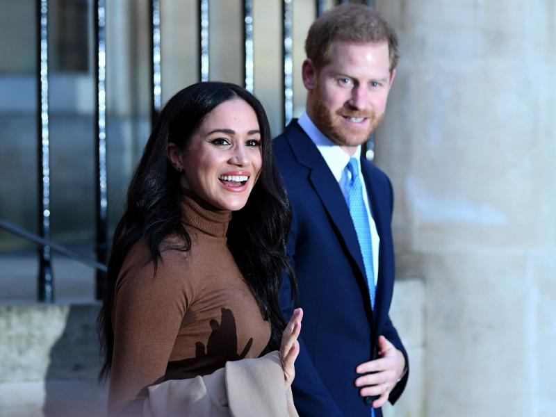 Prince Harry and Meghan, the Duchess of Sussex, seen here last week in London, conferred with other members of the royal family on Monday to discuss their status going forward. Prince Harry and Meghan, the Duchess of Sussex, seen here last week in London, conferred with other members of the royal family on Monday to discuss their status going forward.