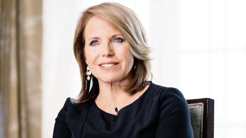 Katie Couric, shown here in 2016, reflects on the successes and setbacks she's experienced as a journalist in her new memoir, Going There. Katie Couric, shown here in 2016, reflects on the successes and setbacks she's experienced as a journalist in her new memoir, Going There.