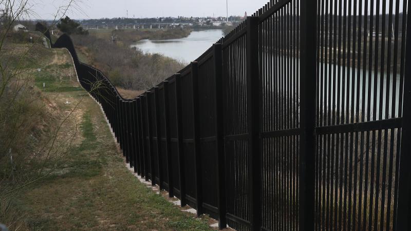 A border fence is seen near the Rio Grande which marks the boundary between Mexico and the United States on February 09, 2019, in Eagle Pass, Texas. A border fence is seen near the Rio Grande which marks the boundary between Mexico and the United States on February 09, 2019, in Eagle Pass, Texas.