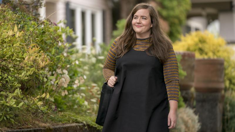 Aidy Bryant plays a young journalist named Annie in the Hulu comedy Shrill. The series is based on Lindy West's 2016 memoir. Aidy Bryant plays a young journalist named Annie in the Hulu comedy Shrill. The series is based on Lindy West's 2016 memoir.