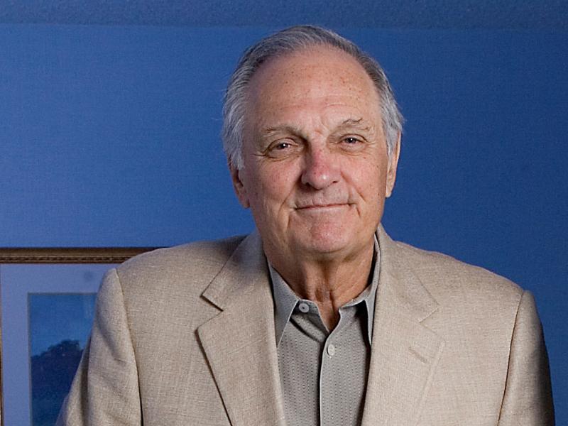 Actor Alan Alda poses for a portrait during the International Film Festival in Toronto. Actor Alan Alda poses for a portrait during the International Film Festival in Toronto.