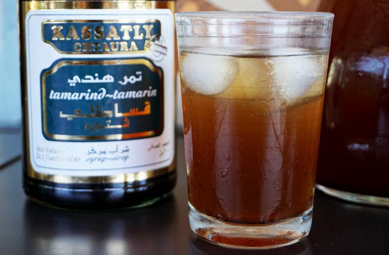 Favorite Ramadan drinks vary by country. In Jordan and Lebanon, tamer hindi, a tamarind-based beverage (seen above), is often offered alongside qamar al-deen, a thick apricot nectar. Favorite Ramadan drinks vary by country. In Jordan and Lebanon, tamer hindi, a tamarind-based beverage (seen above), is often offered alongside qamar al-deen, a thick apricot nectar.