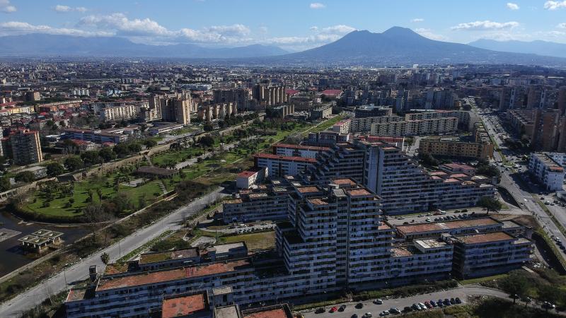 A view of the Neapolitan suburb of Scampia, notorious for drug wars and battles between rival Camorra mafia factions. A view of the Neapolitan suburb of Scampia, notorious for drug wars and battles between rival Camorra mafia factions.