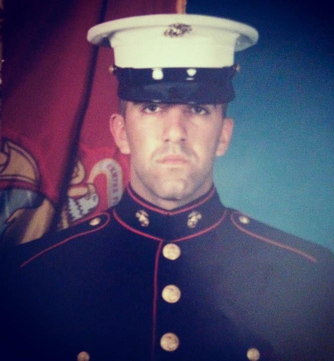 Ajmal Achekzai, pictured in 2000 at the Marine Corps Recruit Depot, in San Diego, Calif. Ajmal Achekzai, pictured in 2000 at the Marine Corps Recruit Depot, in San Diego, Calif.