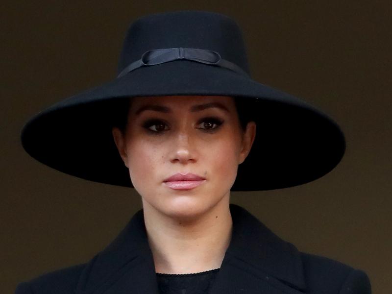 Meghan, Duchess of Sussex, seen here during a ceremony last year in London, revealed Wednesday in an op-ed that she suffered a miscarriage this past summer. Meghan, Duchess of Sussex, seen here during a ceremony last year in London, revealed Wednesday in an op-ed that she suffered a miscarriage this past summer.