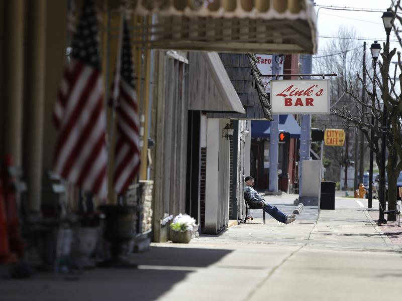 Greensburg, Ind., pictured in April 2020, is offering incentives to move there including "grandparents on demand." Greensburg, Ind., pictured in April 2020, is offering incentives to move there including "grandparents on demand."