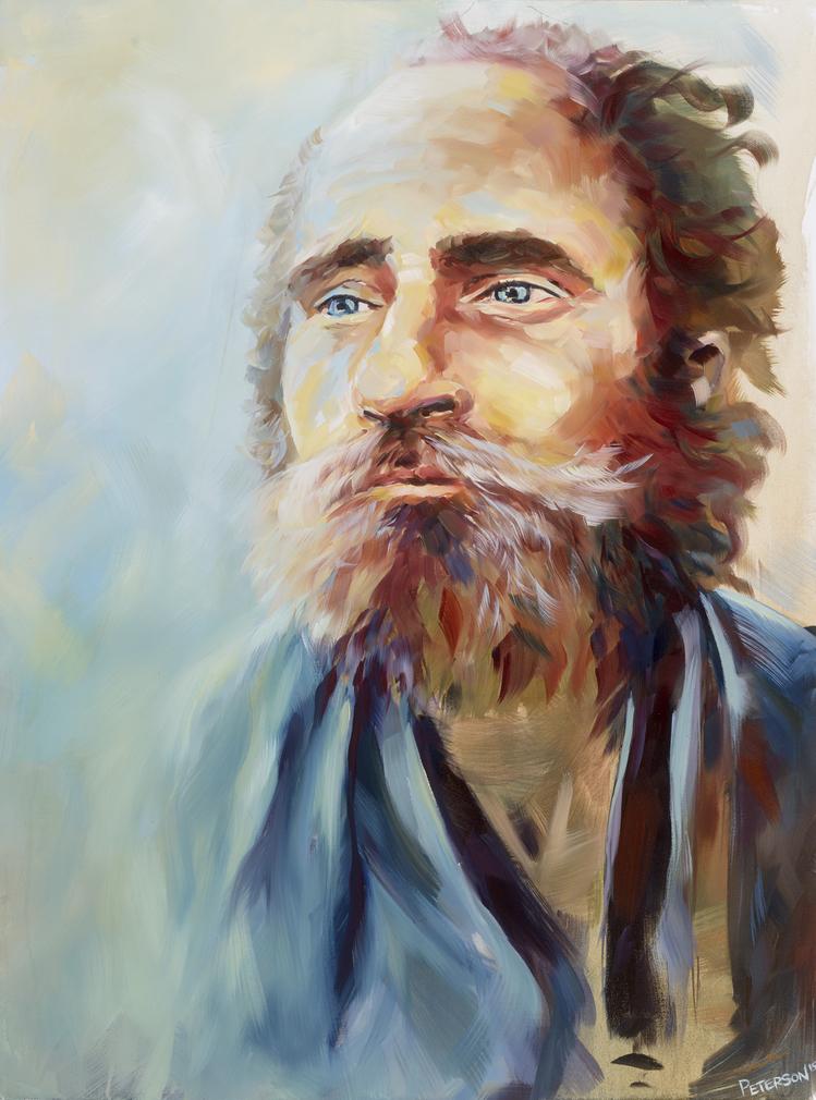 Matt signed his portrait, painted by Brian Peterson, on August 24, 2015. Matt signed his portrait, painted by Brian Peterson, on August 24, 2015.