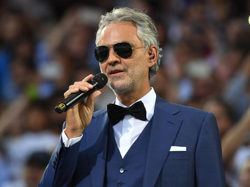 Italian star Andrea Bocelli will live stream an Easter concert from the empty halls of Milan's Duomo cathedral Sunday. Italian star Andrea Bocelli will live stream an Easter concert from the empty halls of Milan's Duomo cathedral Sunday.