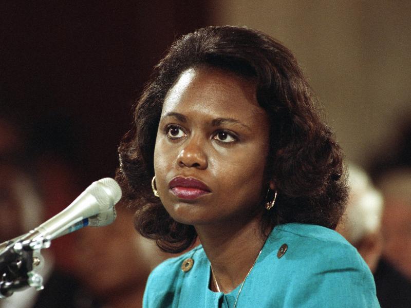 Anita Hill testified in 1991 that she was sexually harassed by then-Supreme Court nominee Clarence Thomas. Anita Hill testified in 1991 that she was sexually harassed by then-Supreme Court nominee Clarence Thomas.