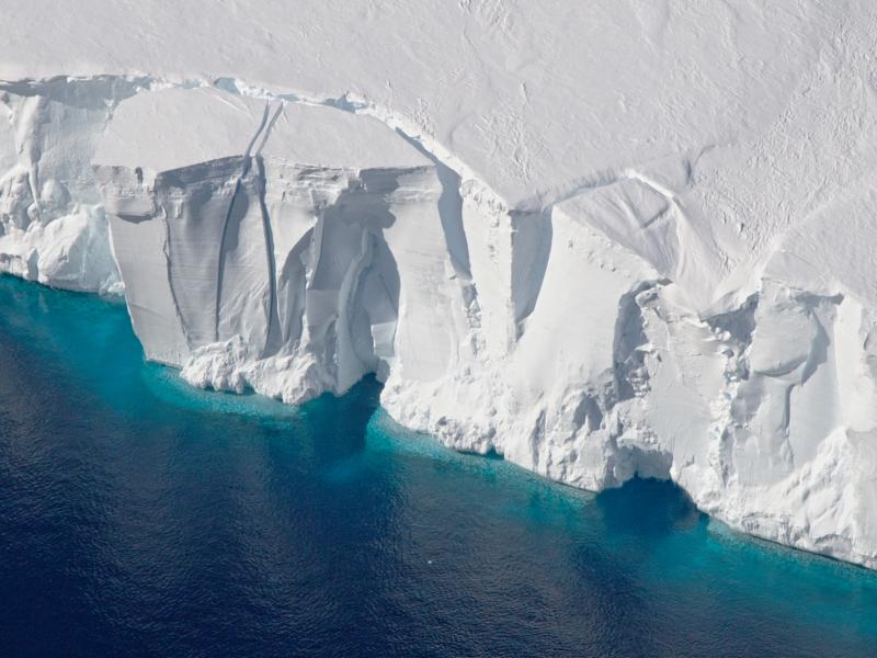 Warming oceans are melting the ice around Antarctica, accelerating how much ice flows off the continent. Warming oceans are melting the ice around Antarctica, accelerating how much ice flows off the continent.
