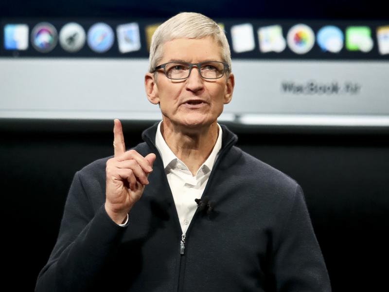 Apple CEO Tim Cook attributed slower sales in China in part to the devaluation of the yuan. Apple CEO Tim Cook attributed slower sales in China in part to the devaluation of the yuan.