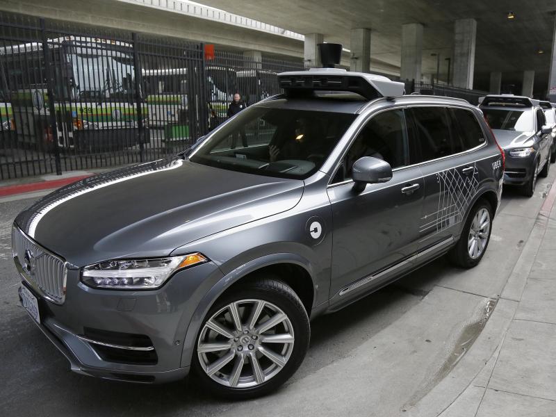 An Uber driverless car heads out for a test drive in San Francisco in December 2016, the same month that the company halted testing there and moved it to Arizona. An Uber driverless car heads out for a test drive in San Francisco in December 2016, the same month that the company halted testing there and moved it to Arizona.