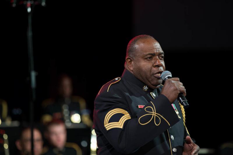 A U.S. Army photo of Master Sgt. Alvy Powell Jr. released by Master Sgt. Christopher Branagan. A U.S. Army photo of Master Sgt. Alvy Powell Jr. released by Master Sgt. Christopher Branagan.