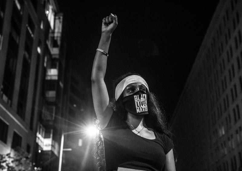 Ethiopia Berta, an activist and educator who has been fighting for a change for many years, marches in Washington, D.C., on June 6. Last year she worked to keep Democracy Prep Public Charter School in southeast Washington, D.C., from closing. Ethiopia Berta, an activist and educator who has been fighting for a change for many years, marches in Washington, D.C., on June 6. Last year she worked to keep Democracy Prep Public Charter School in southeast Washington, D.C., from closing.