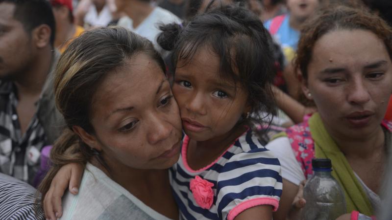 Thousands of migrants attempted to cross the border from Guatemala into Mexico this week. Many of the migrants have reportedly returned to their home countries of Honduras and Guatemala. Thousands of migrants attempted to cross the border from Guatemala into Mexico this week. Many of the migrants have reportedly returned to their home countries of Honduras and Guatemala.