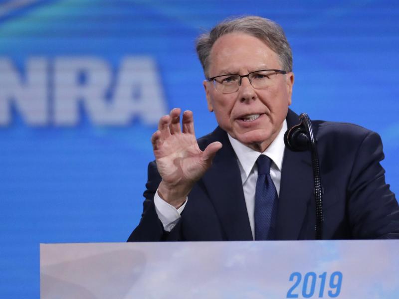 Nation Rifle Association Executive Vice President Wayne LaPierre's spending has come under scrutiny after documents were leaked detailing expensive clothing shopping trips. Nation Rifle Association Executive Vice President Wayne LaPierre's spending has come under scrutiny after documents were leaked detailing expensive clothing shopping trips.