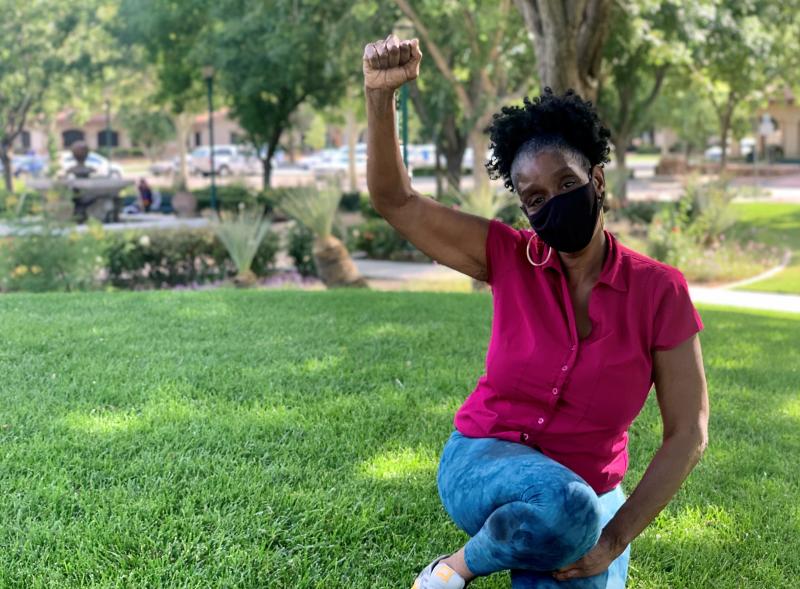 Toni Clark, 60, said she lost her Section 8 housing subsidy after a traffic stop by Sheriff's deputies. Toni Clark, 60, said she lost her Section 8 housing subsidy after a traffic stop by Sheriff's deputies.