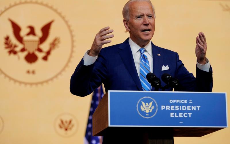 In his Thanksgiving address Wednesday, President-elect Joe Biden acknowledged that the imperative "to love our neighbors as ourselves," may strike many people right now as "a radical act." But Biden insisted, "We must try." In his Thanksgiving address Wednesday, President-elect Joe Biden acknowledged that the imperative "to love our neighbors as ourselves," may strike many people right now as "a radical act." But Biden insisted, "We must try."