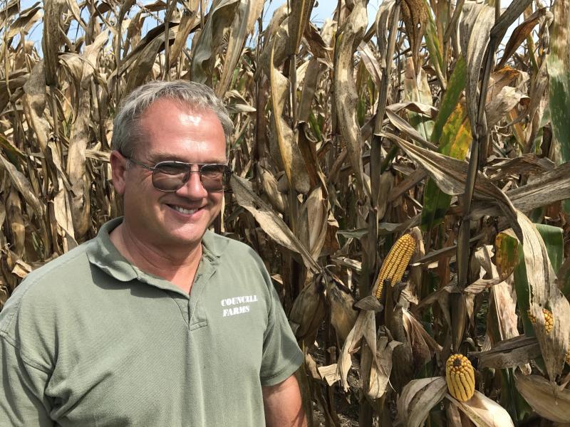 Chip Councell's ancestors began farming on Maryland's Eastern Shore in 1690. He says that in today's world, U.S. farmers have to look abroad for markets. Chip Councell's ancestors began farming on Maryland's Eastern Shore in 1690. He says that in today's world, U.S. farmers have to look abroad for markets.