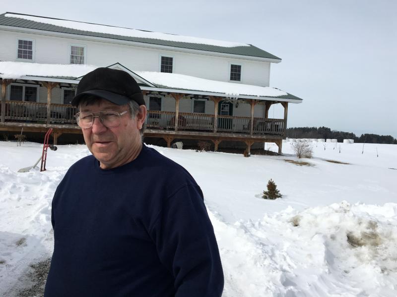 Low milk prices forced Vermont dairy farmer Jacques Rainville out of business. Low milk prices forced Vermont dairy farmer Jacques Rainville out of business.