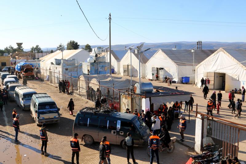 A U.N.-supported shelter center in Idlib de-escalation zone hosted the disabled, children and elderly before it was evacuated due to the Assad regime and Russia attacks in January. A U.N.-supported shelter center in Idlib de-escalation zone hosted the disabled, children and elderly before it was evacuated due to the Assad regime and Russia attacks in January.