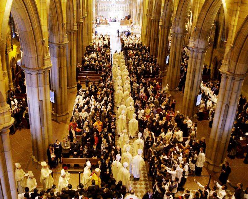 Pope Benedict XVI apologized in 2008 to victims of child sex abuse by Roman Catholic clergy at a mass in Sydney at St. Mary's Cathedral. Pope Benedict XVI apologized in 2008 to victims of child sex abuse by Roman Catholic clergy at a mass in Sydney at St. Mary's Cathedral.