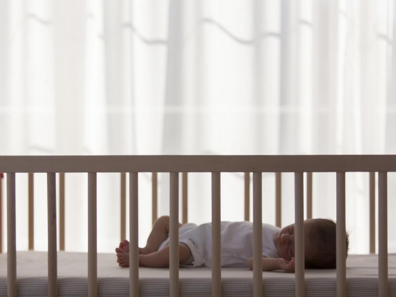 Babies get less sleep at night and sleep for shorter stretches when they sleep in their parents' room after 4 months old, a new study finds. Babies get less sleep at night and sleep for shorter stretches when they sleep in their parents' room after 4 months old, a new study finds.