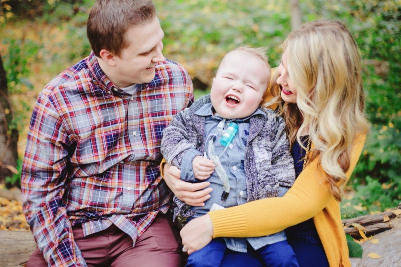 Jake and Natalie Peterson and their son Garrett in October 2014. Jake and Natalie Peterson and their son Garrett in October 2014.
