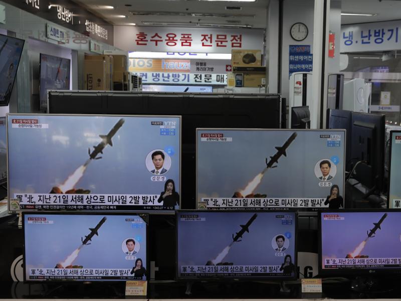 North Korea fired short-range missiles this past weekend, just days after the sister of Kim Jong Un threatened the United States and South Korea for holding joint military exercises. North Korea fired short-range missiles this past weekend, just days after the sister of Kim Jong Un threatened the United States and South Korea for holding joint military exercises.