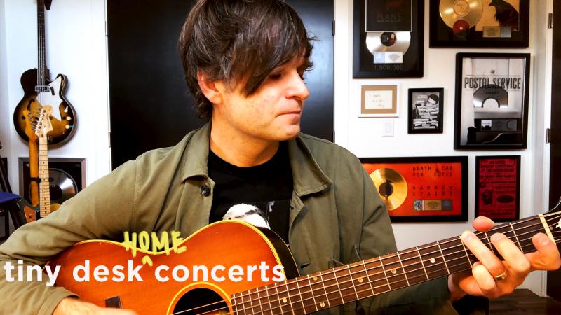Ben Gibbard plays a Tiny Desk Home concert. Ben Gibbard plays a Tiny Desk Home concert.