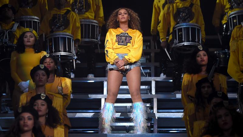 Beyoncé headlines 2018 Coachella Valley Music And Arts Festival Weekend 1 on Saturday, in Indio, Calif. Beyoncé headlines 2018 Coachella Valley Music And Arts Festival Weekend 1 on Saturday, in Indio, Calif.