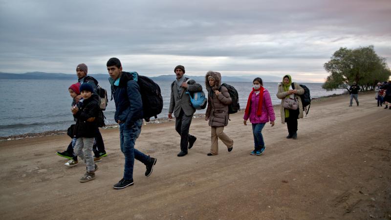 Yazidi refugees from Iraq are among those fleeing religious persecution. The Biden administration promises to allow refugees into the U.S. at much higher numbers than the Trump administration did. Yazidi refugees from Iraq are among those fleeing religious persecution. The Biden administration promises to allow refugees into the U.S. at much higher numbers than the Trump administration did.